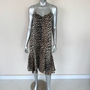 GANNI women midi dress size 38 EU or M Retail 360$